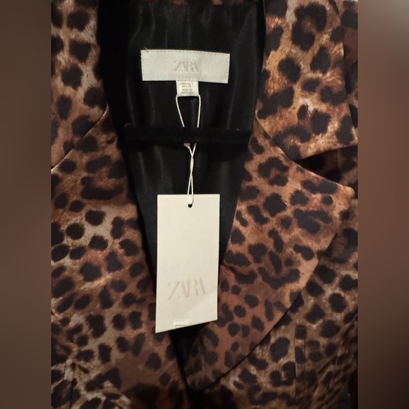 NWT Zara Leopard Blazer 🤩 - Picture 7 of 7